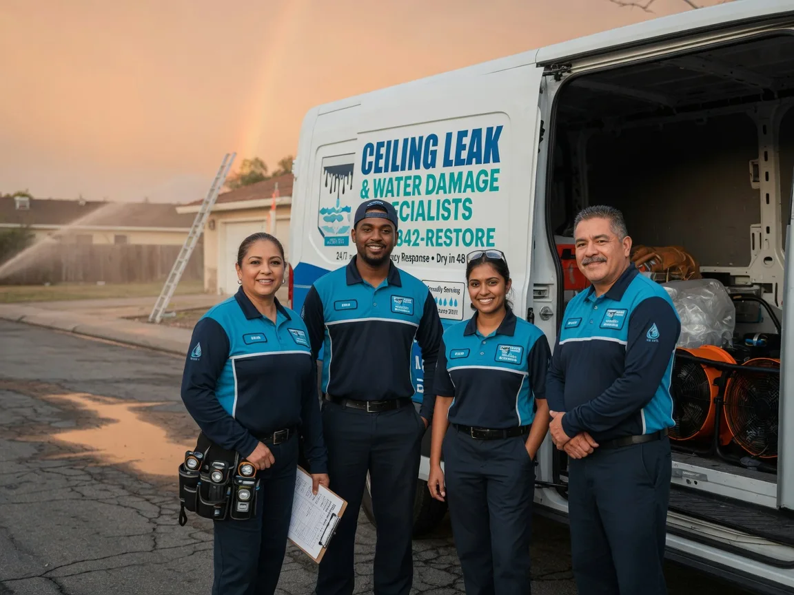 Ceiling Leak Cleanup company in Black Hawk, SD
